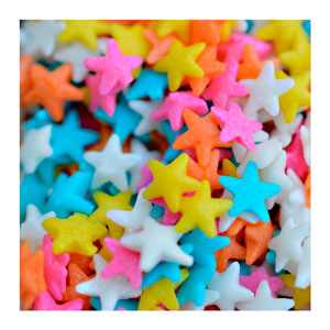 Confeti Estrellas de Colores