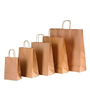 Bolsa de Papel Kraft con Asa