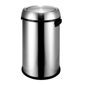 Bote de Acero Inoxidable Con Tapa Balancín