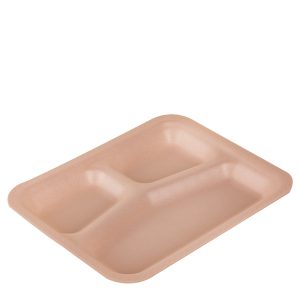 Plato 9 con División Biodegradable