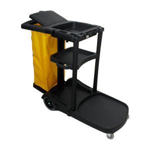 Carro conserje XL con tapa y bolsa de lona