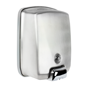 Dispensador de jabón futura rellenable satinado