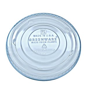 Tapa Plástico plana sin hoyo 16oz y 24oz